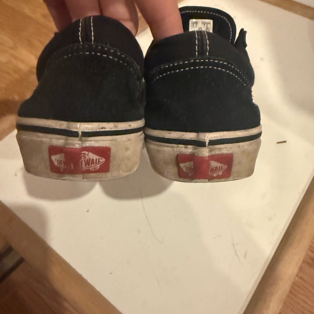 Vans Black and White Sneakers